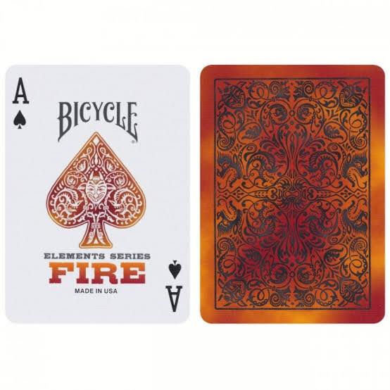 ขายไพ่ไบซิเคิล Fire Playing Cards Deck