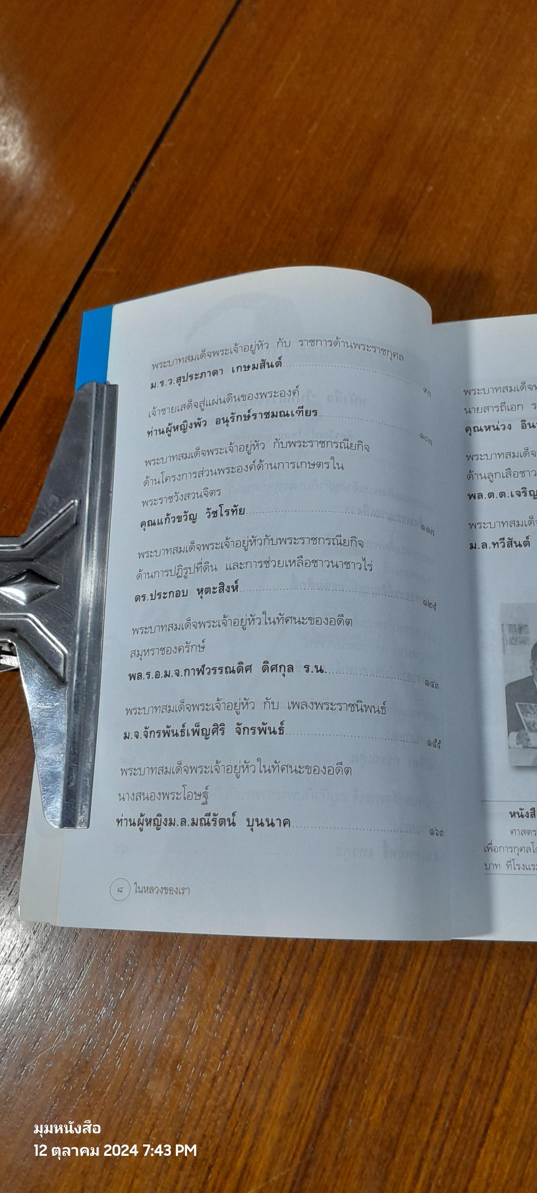 ในหลวงของเรา / อัครวัฒน์ โอสถานุเคราะห์