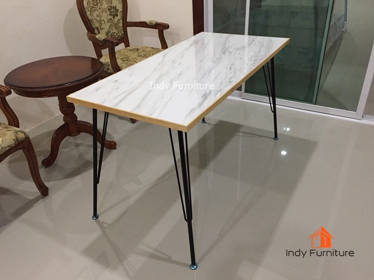 โต๊ะอเนกประสงค์ รุ่น Smart หน้าโต๊ะแกรนิตโต้ ลายหินลาสเตอร์ไวท์