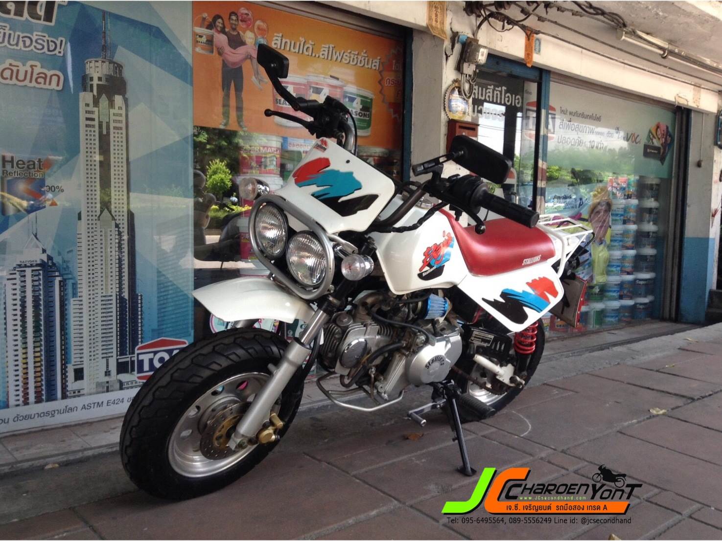"เห็นน่ารักแบบนี้ ดีกรี125นะจ๊ะ" Stallion Mini Baja125cc~สตารทมือ~ จดทะเบียนปลายปี57 รถบ้านมือเดียวขนานแท้ สภาพสวยงามใช้น้อย 4 พันโล