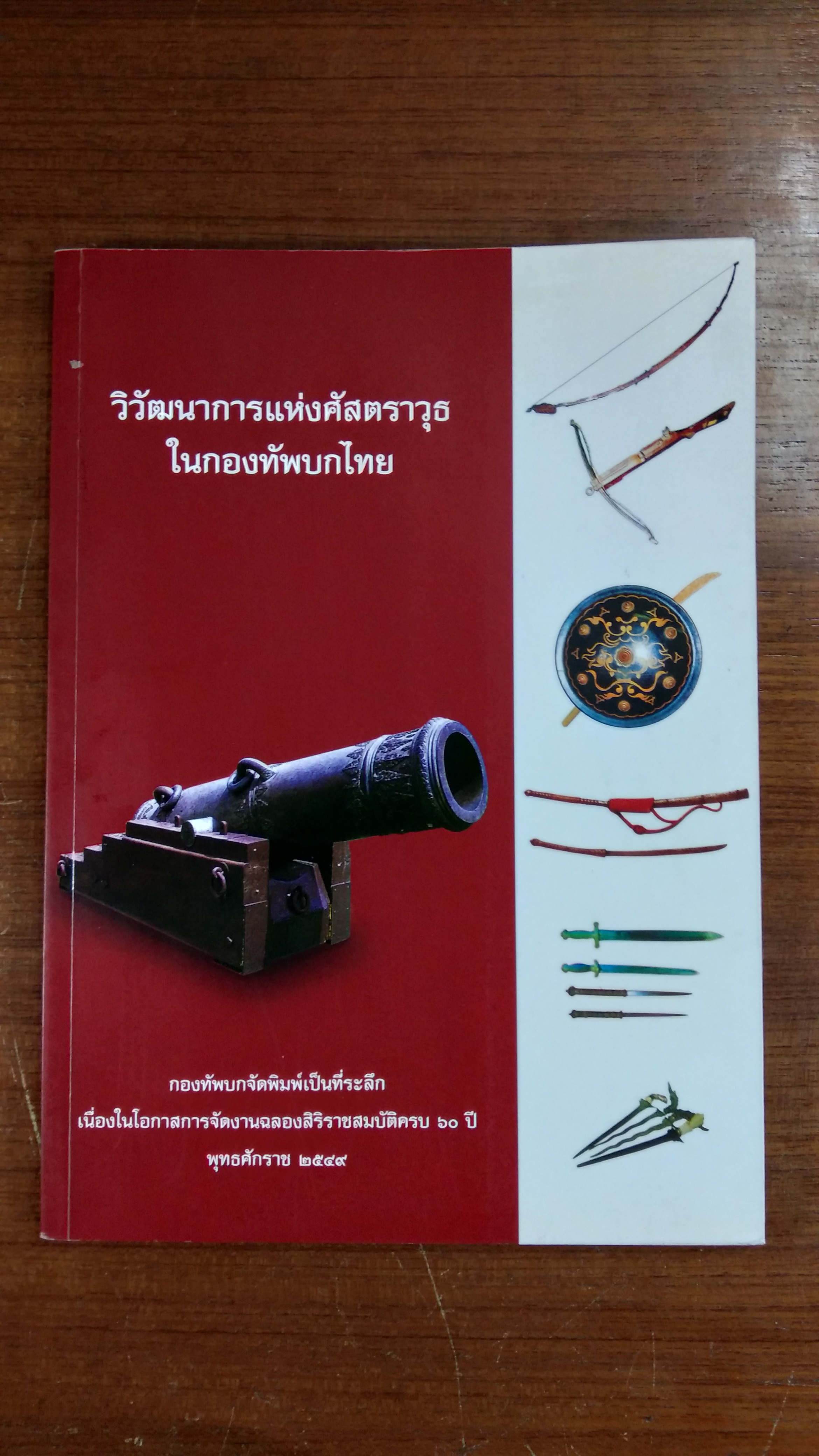 วิวัฒนาการแห่งศัสตราวุธในกองทัพบกไทย