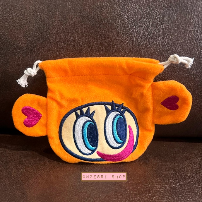กระเป๋า ANGEL BLUE Nakamura-Kun's Face Pouch จากญี่ปุ่น ใบเล็ก ขนาด 9.5 x 10.5 ซม. (ไม่รวมหู) มี 4 สีให้เลือก
