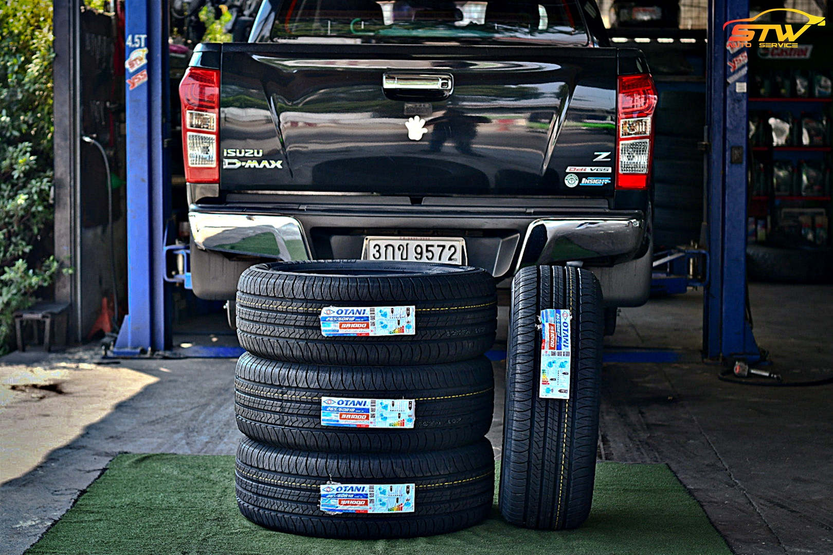 ยาง OTANI SA1000 265/60R18 114H ติดตั้งใส่ ISUZU HI-LANDER