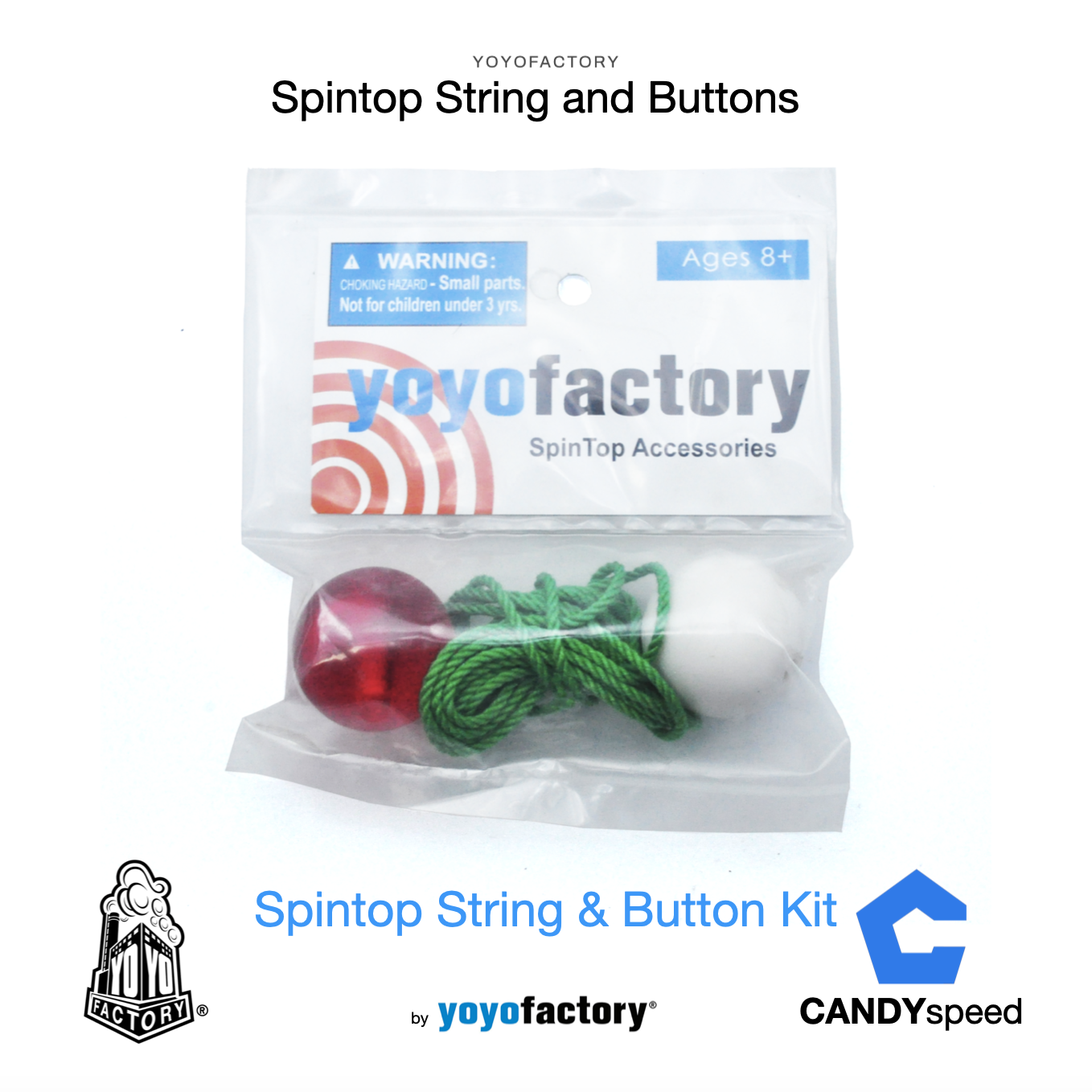 Spintop ลูกข่าง yoyofactory ELEC-TRICK LED Spin top ลูกดิ่ง | by CANDYspeed