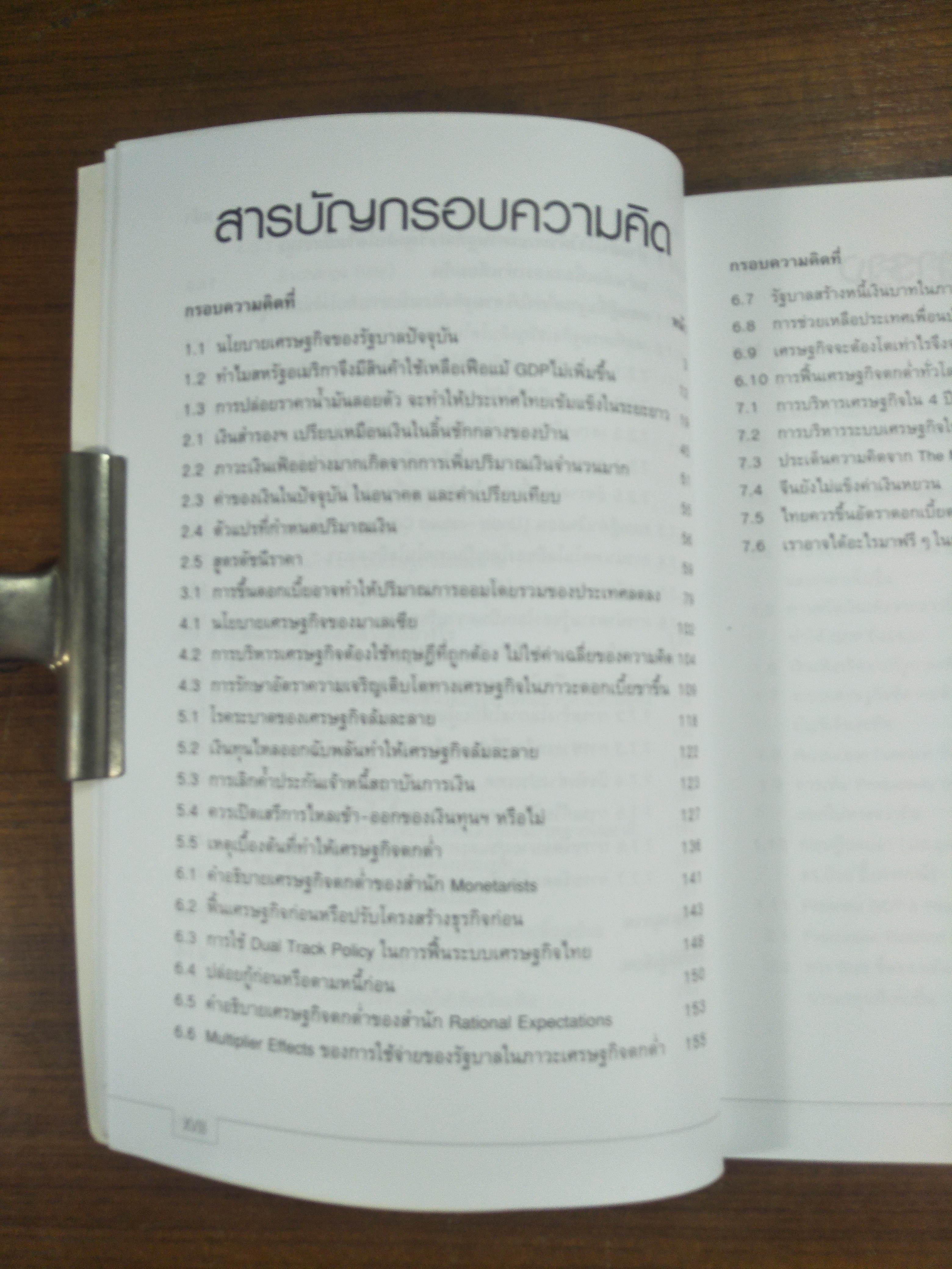 ทฤษฏีหลักว่าด้วยการบริหารนโยบายเศรษฐกิจ / ดร.สุชาติ ธาดาธำรงเวช