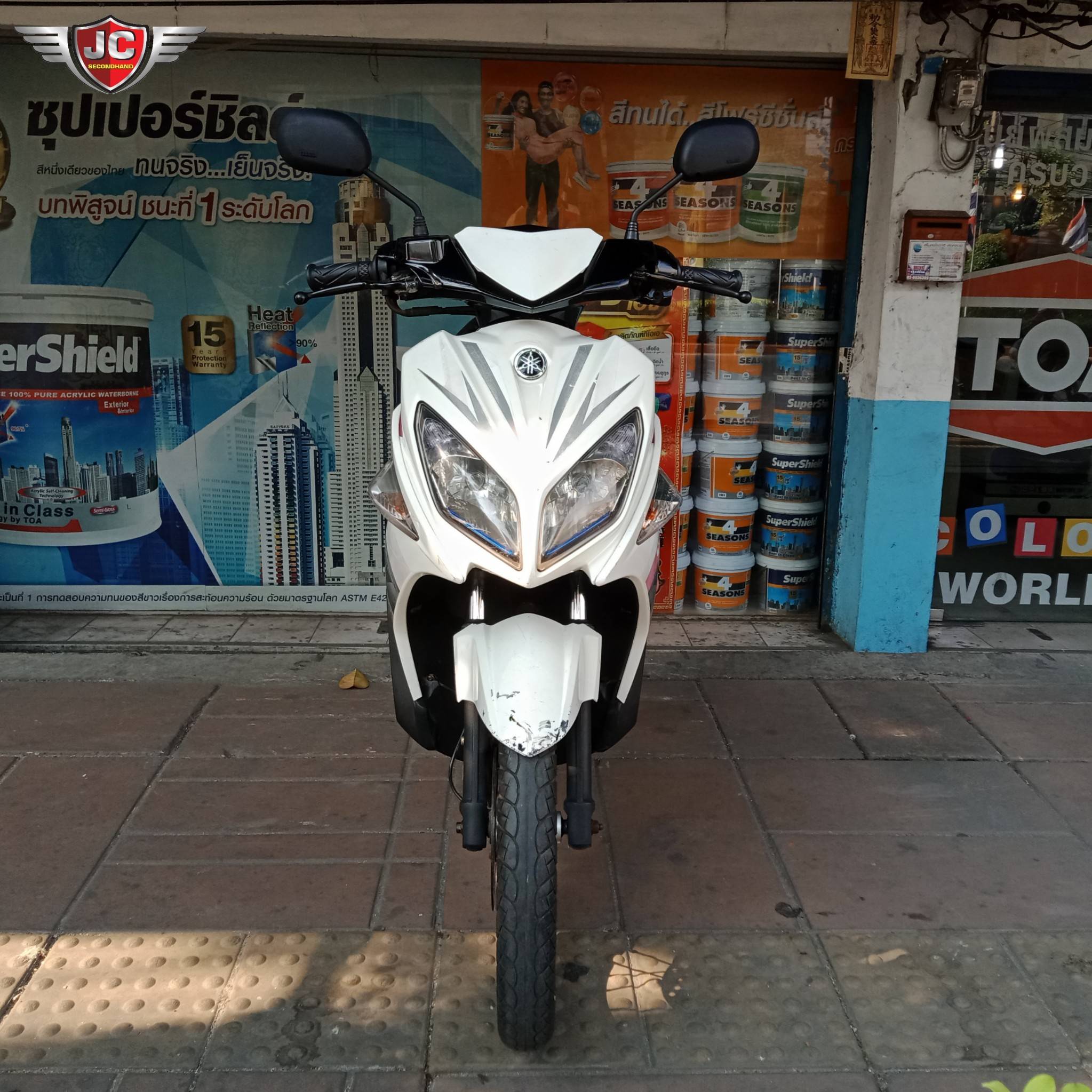 รถบ้านเทิร์นเข้ามาใหม่จ้า YAMAHA ELEGANCE135 จดทะเบียนปลายปี 53 ได้ที่เครื่องเลยคันนี้ ชุดสีสภาพตามการใช้งาน