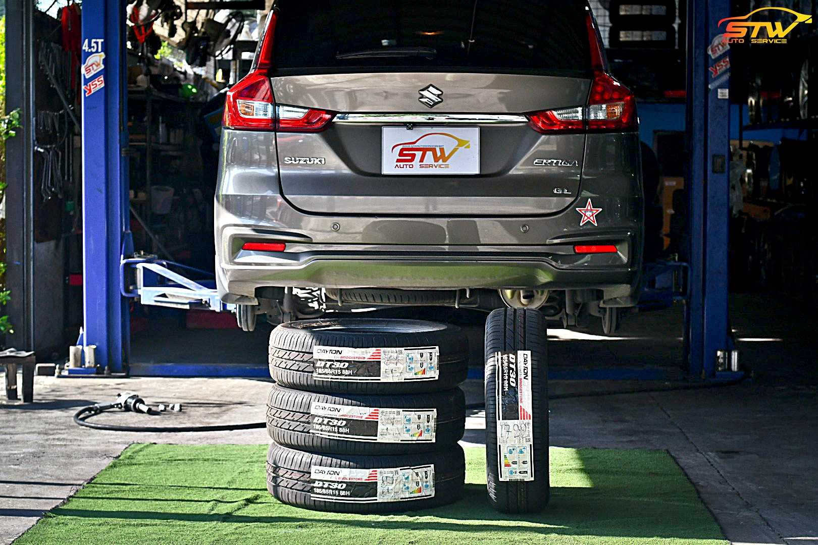 ยาง DAYTON DT30 185/65R15 88H ติดตั้งใส่ SUZUKI ERTIGA