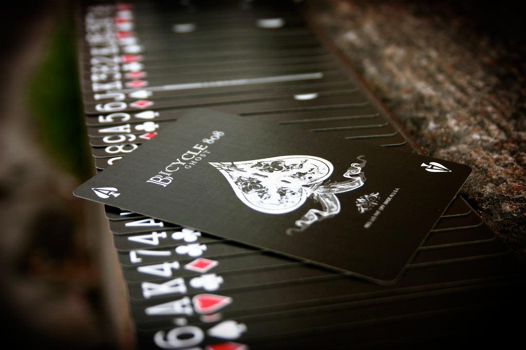 ขายไพ่ Bicycle Black Ghost Deck 2nd edition