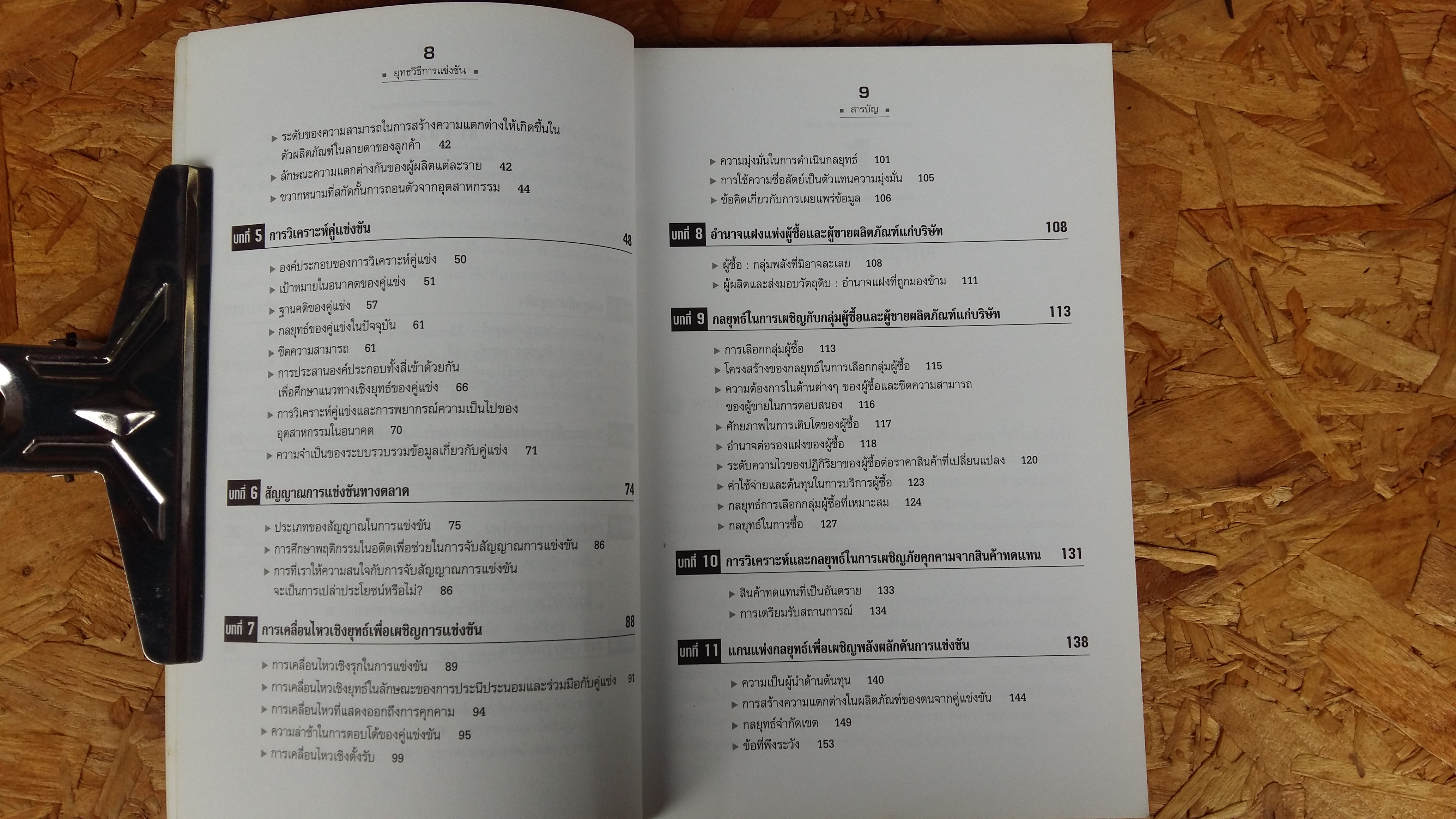 COMPETIVE STRATEGY / ยุทธวิธีการแข่งขัน