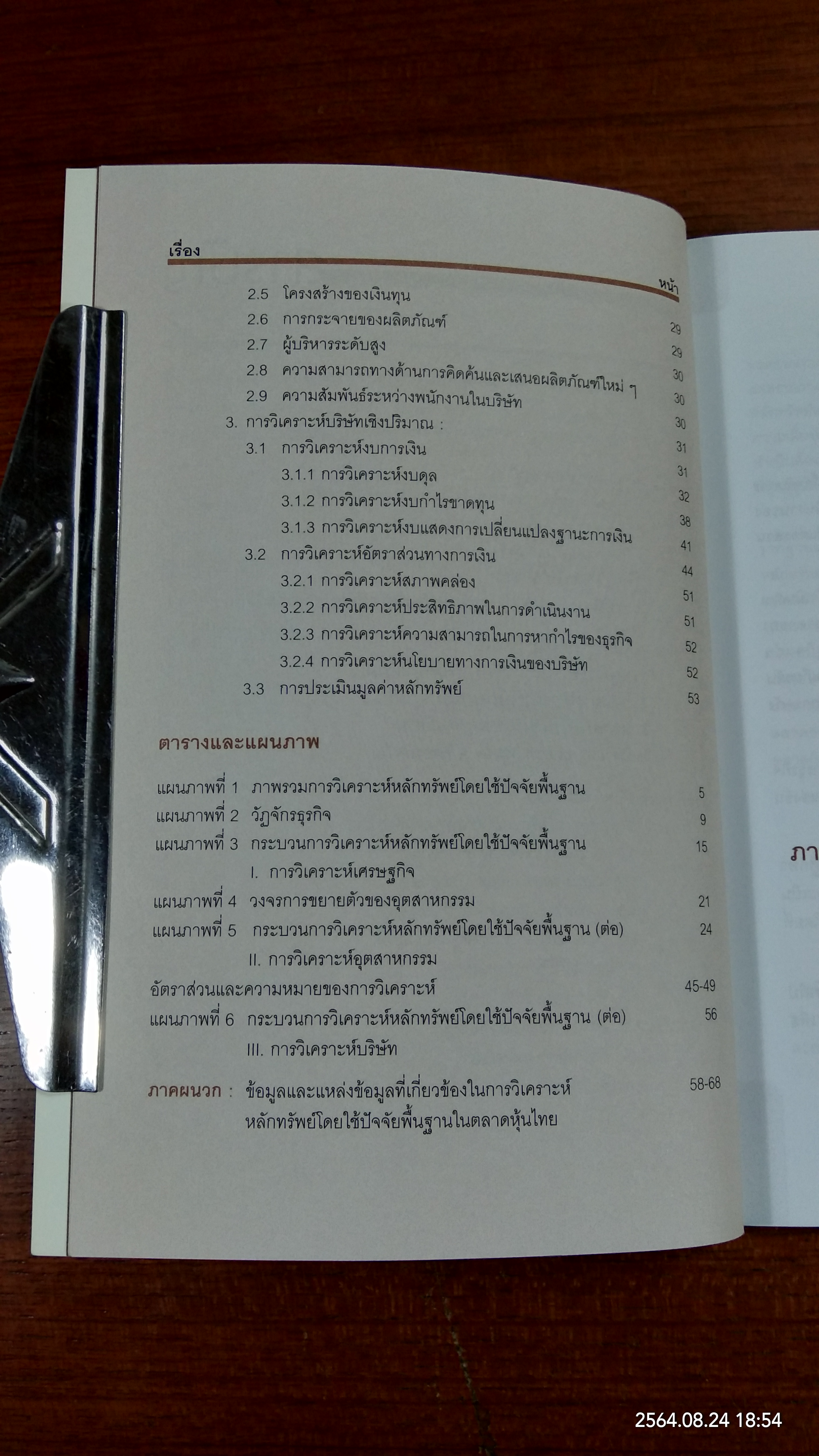 การวิเคราะห์หรักทรัพย์ โดยใช้ปัจจัยพื้นฐาน / SET