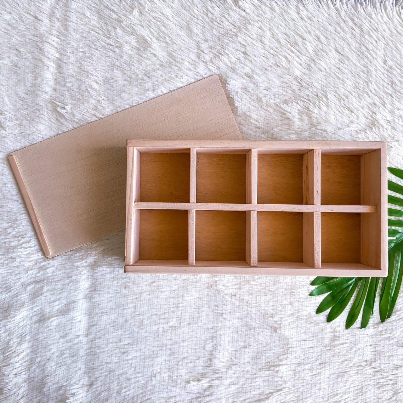 กล่องไม้สนฝาสไลด์ (Wooden pine box)