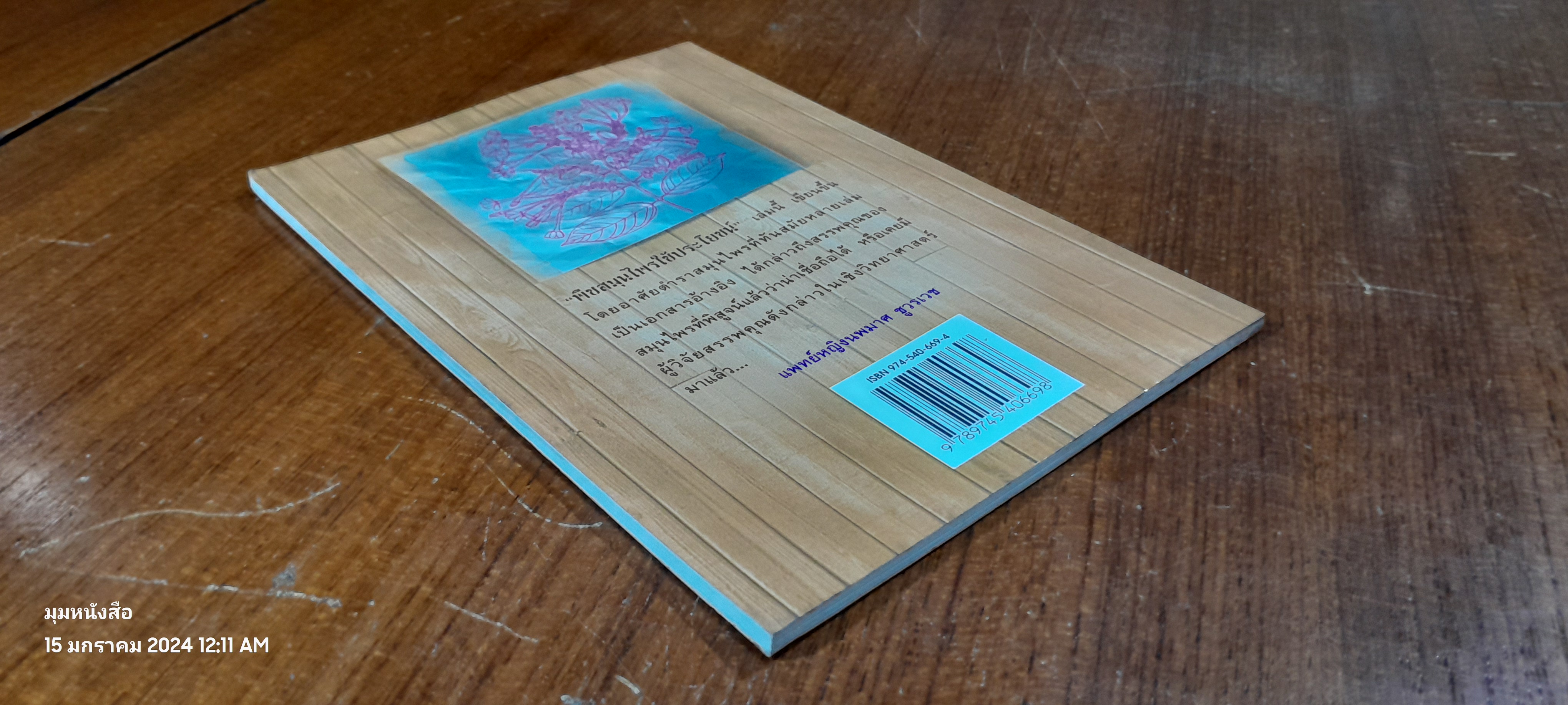 พืชสมุนไพรใช้ประโยชน์ / พ.ต.อ.พญ.นพมาศ ชูวรเวช