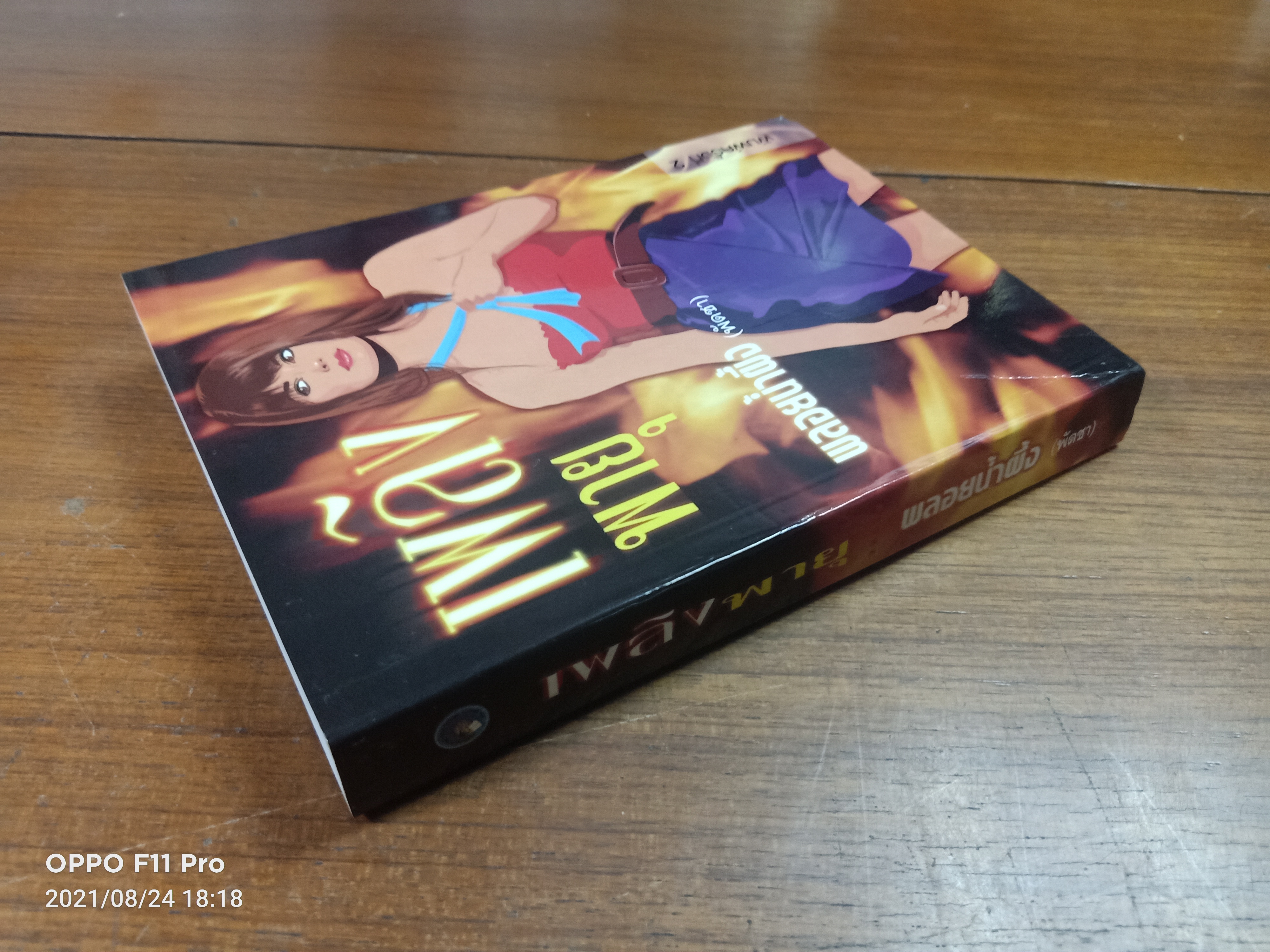 เพลิงพายุ (หนังสือมีรอยโดนน้ำที่ด้านบนค่ะ) / พลอยน้ำผึ้ง (พัดชา)