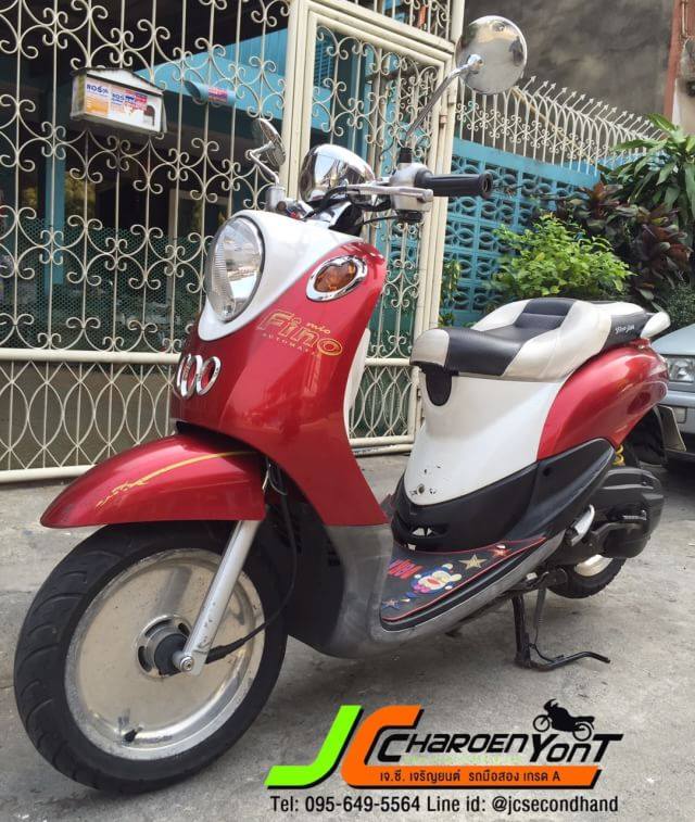 YAMAHA FINO (ล้อตัน) ปลายปี 50 เครื่องดีเดิมจัด สตาร์ทติดง่าย ชุดสีแท้ทั้งคัน