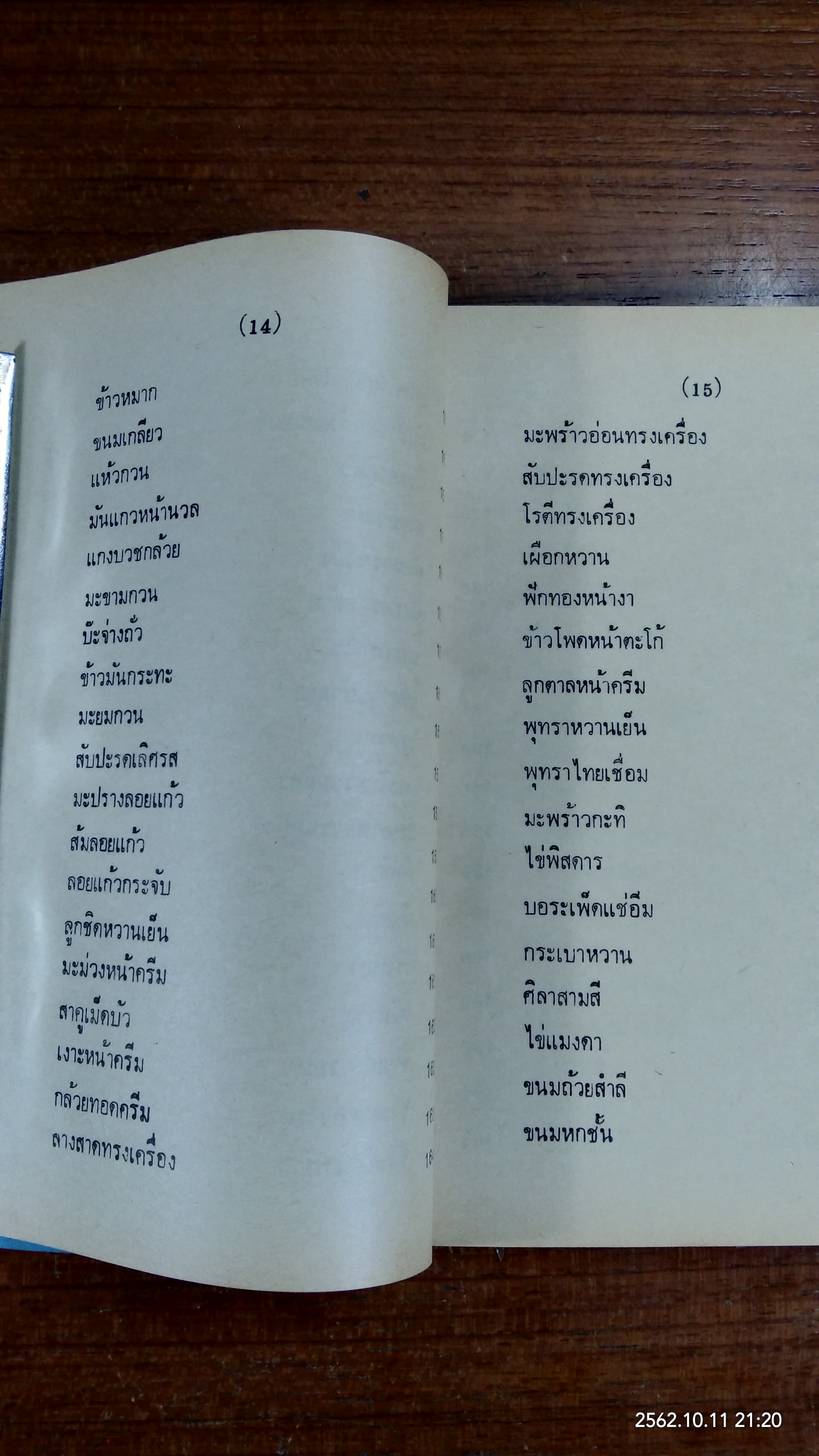 ของหวาน / จ.จ.ร.