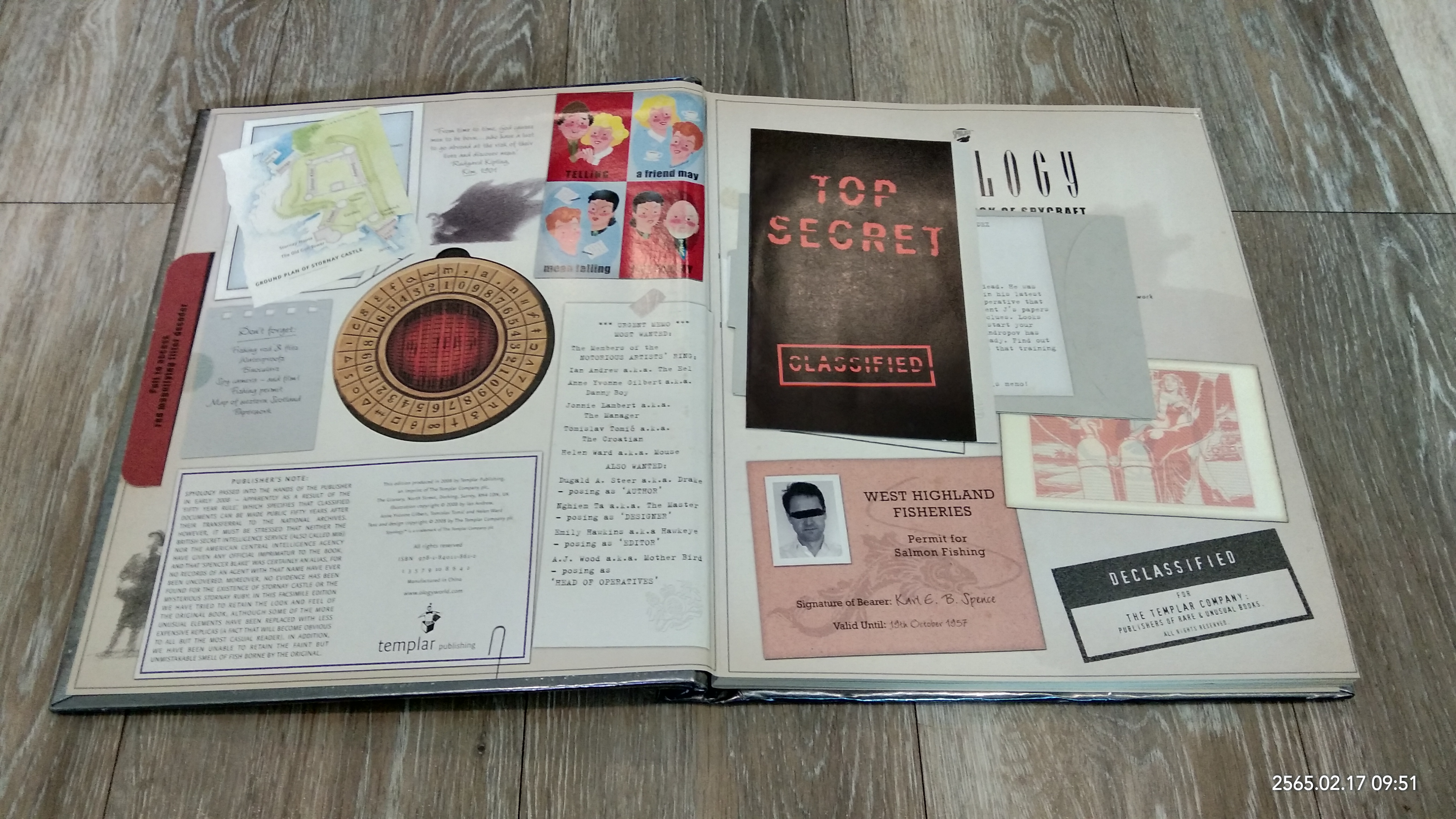 SPYOLOGY : THE COMPLETE BOOK OF SPYCRAFT