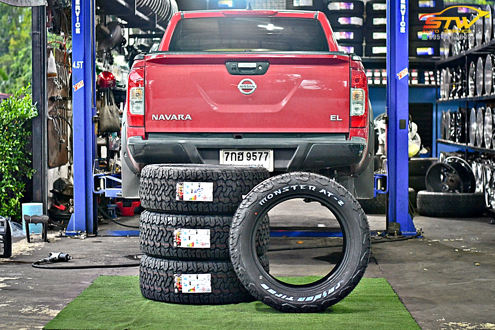 ยางใหม่ MONSTER AT2 265/55R20 115T