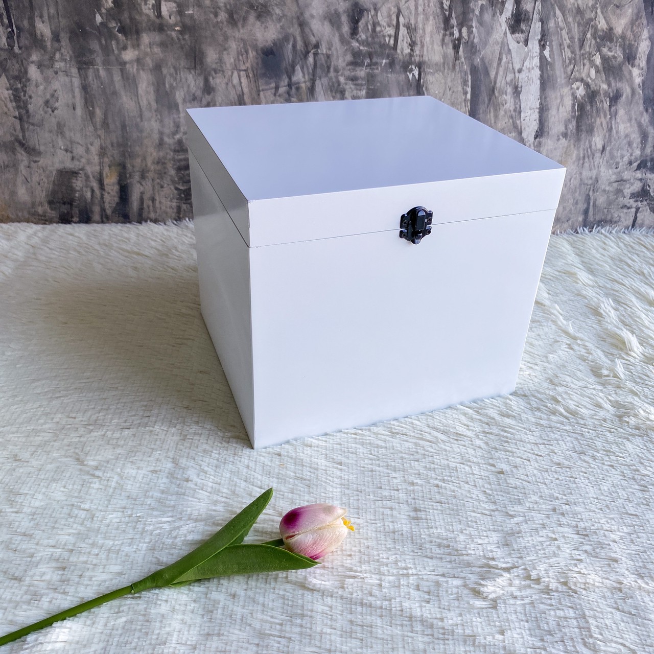 กล่องไม้สีขาว (MDF Wooden Box)