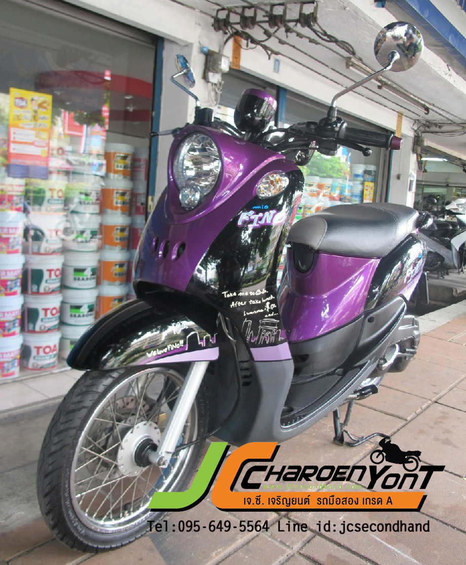 ของดีหลุดมาอีกแล้วจ้า YAMAHA FINO ปลายปี 55 สวยอย่างแรง เครื่องเดิมๆดี ม๊าก มาก ห้องเครื่องใสกิ๊ก
