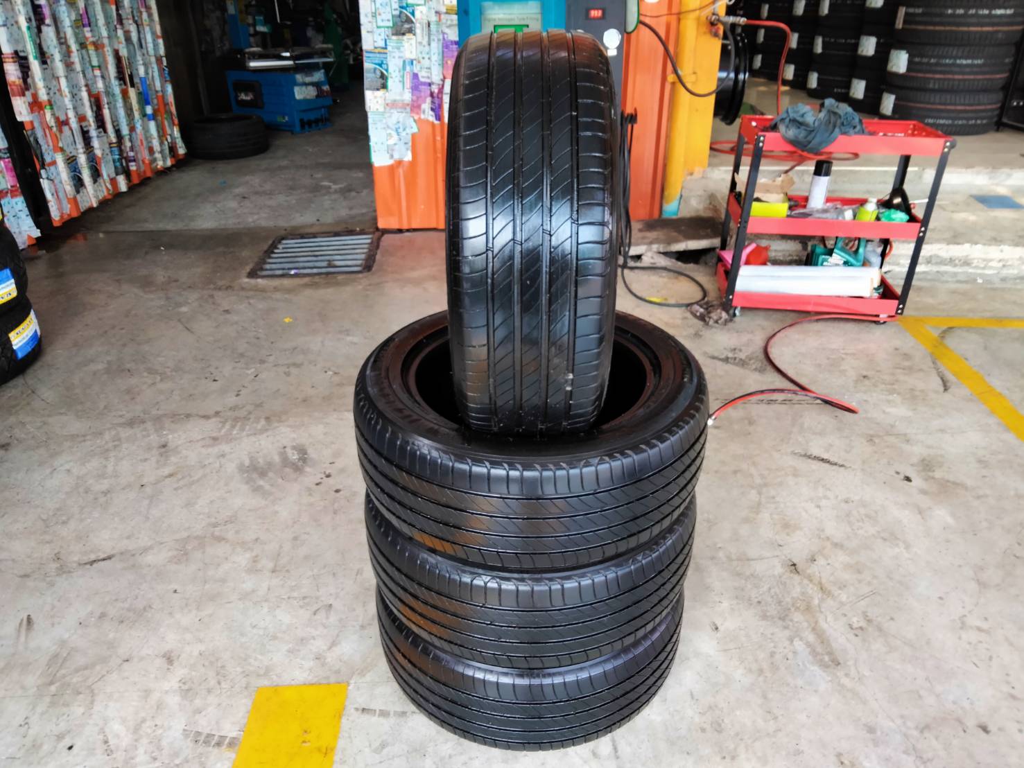 ยางมือสอง Michelin Primacy4 205/55R16 ปี 19 2เส้น