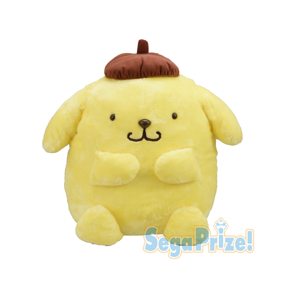 ตุ๊กตา Pompompurin นั่งเอามือชนกัน ตัวใหญ่ ขนาด 40 x 50 ซม.