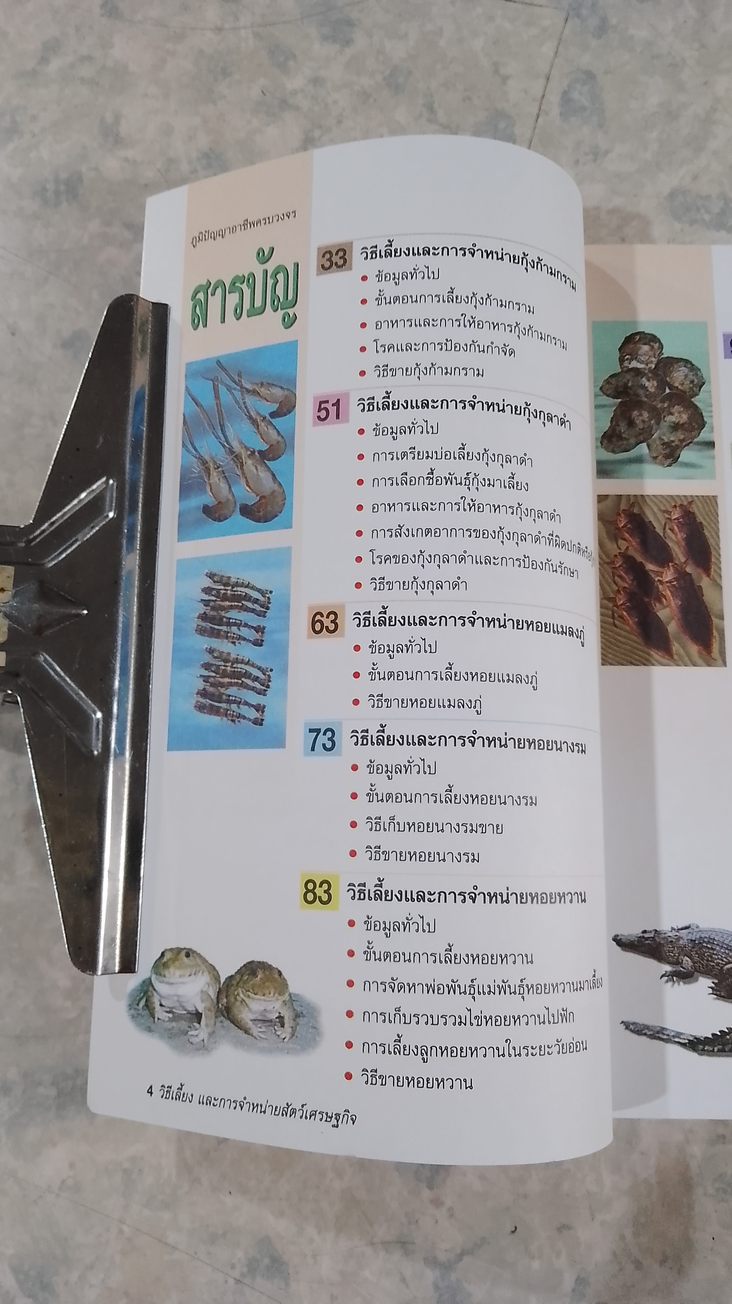 การเลี้ยงและการจำหน่าย สัตว์เศรษฐกิจหลากหลายชนิด