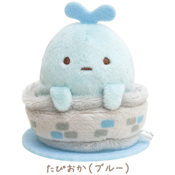 เซ็ตสนามเด็กเล่น Sumikko Gurashi Minikko to Asobo เป็นแบบสไลเดอร์ มาพร้อมตุ๊กตา Tapioca ฟ้า ไซส์ SS ขนาด 22 x 22.5 x 8 ซม.
