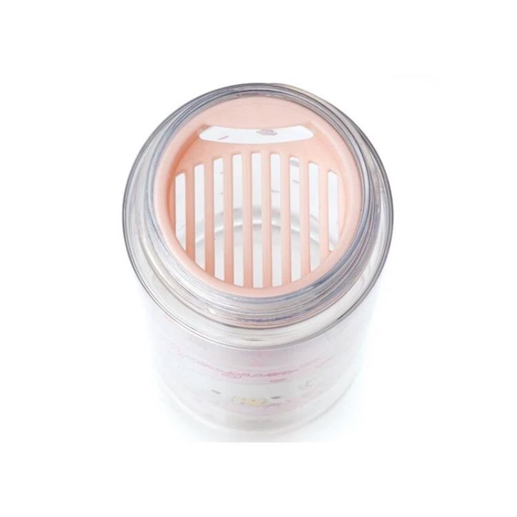 กระบอกน้ำจากแบรนด์ Skater Japan ลาย Cogimyun (Sanrio Japan) ขนาด 6.1 x 18.7 ซม. (400 ml) เก็บอุณหภูมิได้ตั้งแต่ -20 องศา - 70 องศา (ไม่ควรใส่น้ำร้อน น้ำเดือด)