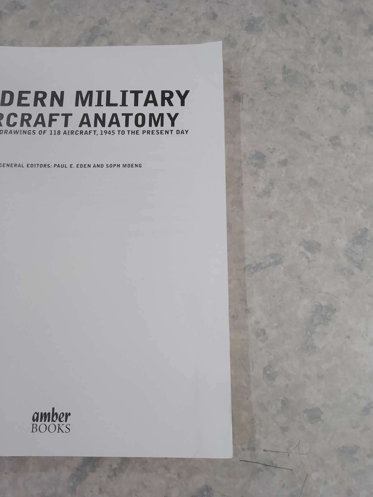 MODERN MILITARY AIRCRAFT ANATOMY (มีรอยโดนน้ำ)