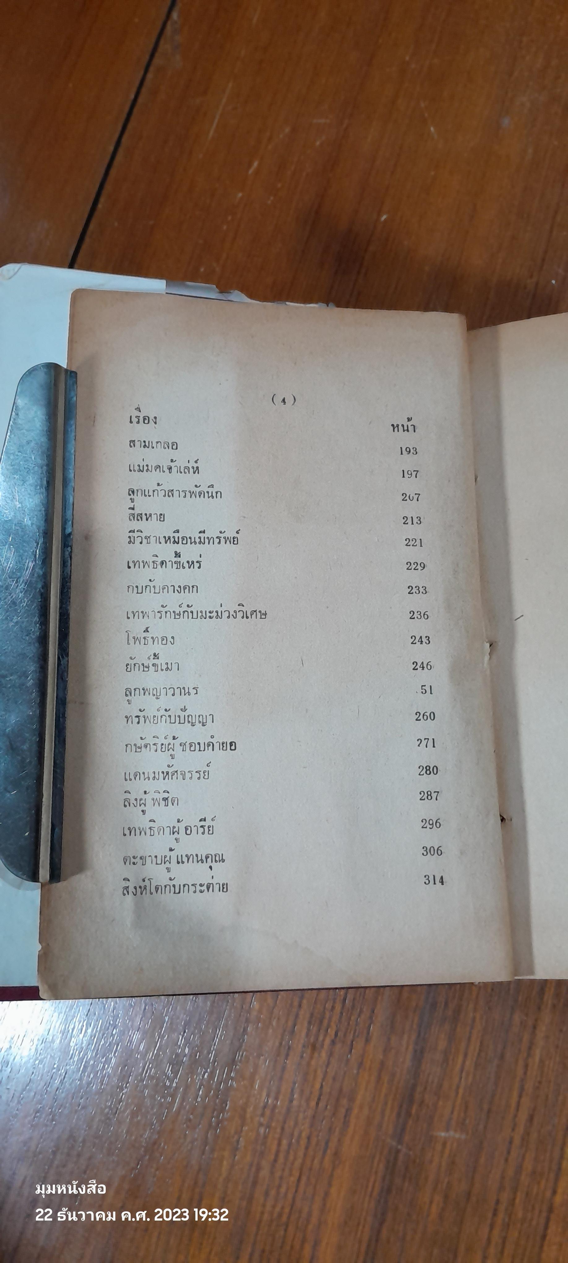 ยอดนิทานบันลือโลก / บรรเจิด เฉลิมโยธิน (ชำรุดมีซ่อมแซม)