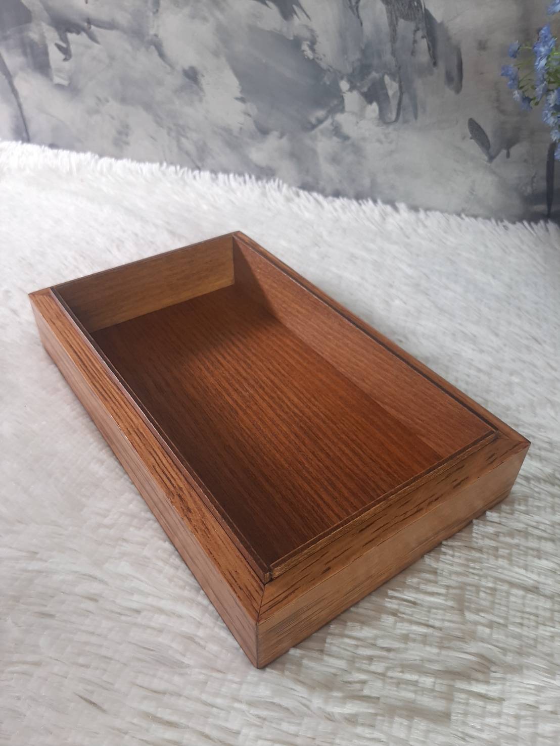 กล่องไม้โอ็คฝากระจก