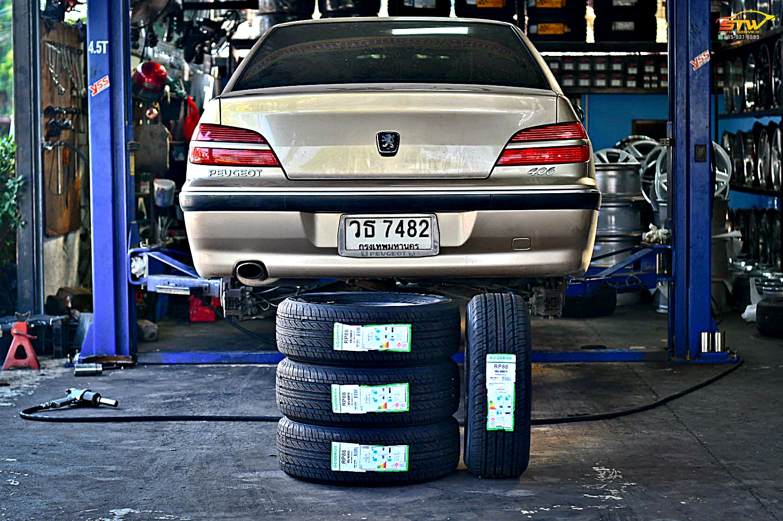 ยางใหม่ GOODRIDE RADIAL RP88 195/60R15 88H