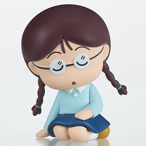 โมเดล Katazun Fig. Chibi Maruko Chan เป็นแบบนั่งหลับ ตัวใหญ่ ตั้งได้ ขนาด 5 ซม. มี 3 แบบให้เลือก