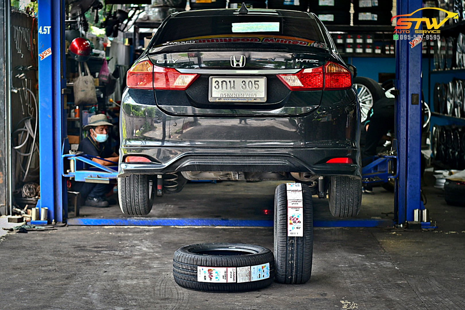 ยางใหม่ FIRENZA ST01A 195/55R15 85V