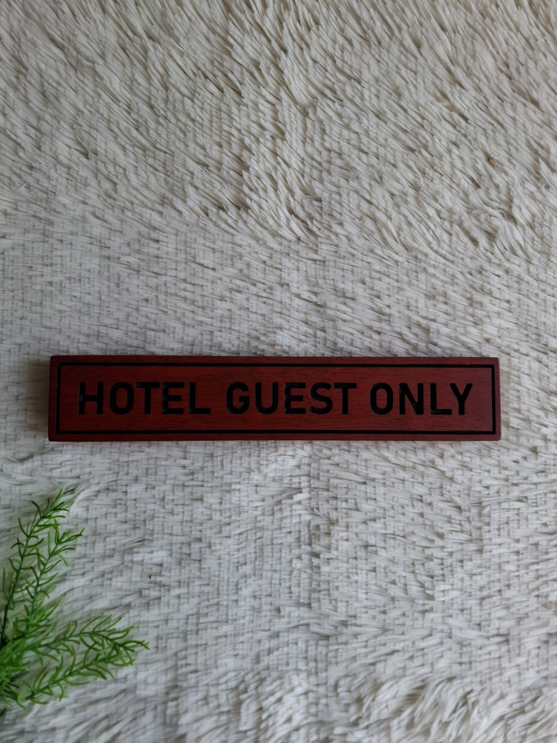 ป้ายไม้ตั้งโต๊ะ