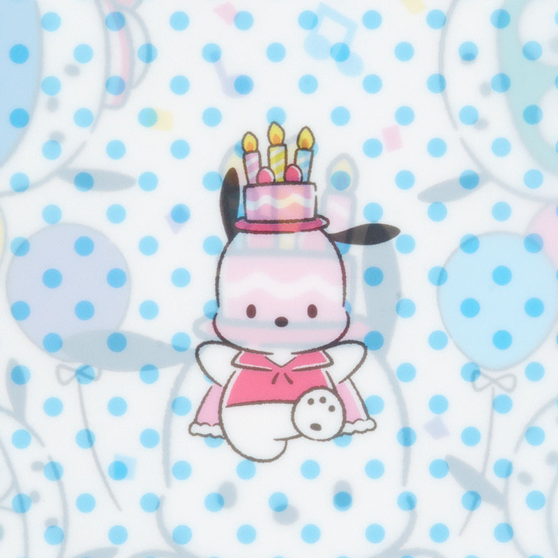 เซ็ตแฟ้ม Happy Birthday Pochacco x Hapidanbui เป็นแฟ้ม A4 กับแฟ้ม Ticket Holder (เอาไปใส่หน้ากากอนามัยได้ค่ะ)