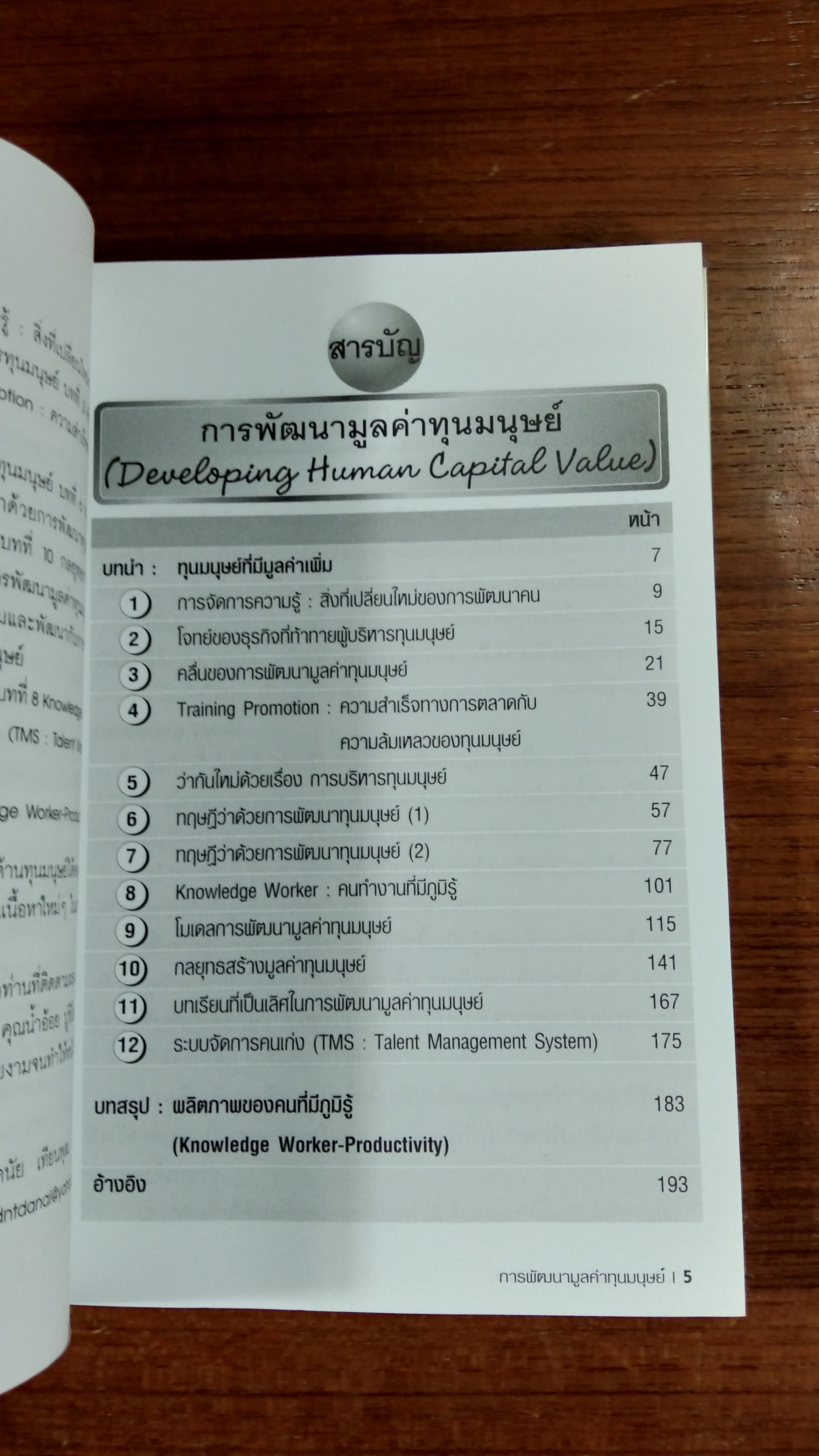 การพัฒนามูลค่าทุนมนุษย์ / ดนัย เทียนพุฒ