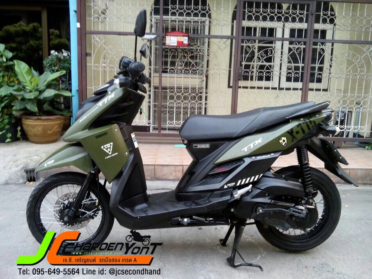 YAMAHA TTX (limited edition) ลายทหาร ปลายปี55 รถบ้านแท้ 100% เครื่องดีเดิมๆ เงียบกริ๊บ