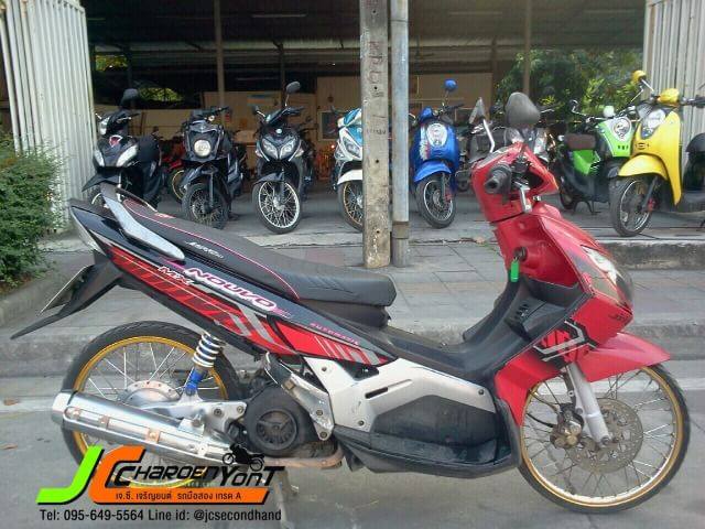 Yamaha Nouvo Mx รถปี 48 รถสภาพปกติ สีสดเดิม มีร่องรอยตามการใช้งาน ครับ เครื่องเดิมดี สตาร์ทติดง่าย