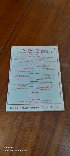 John Thompson's Modern Course For Piano: The Fourth Grade Book