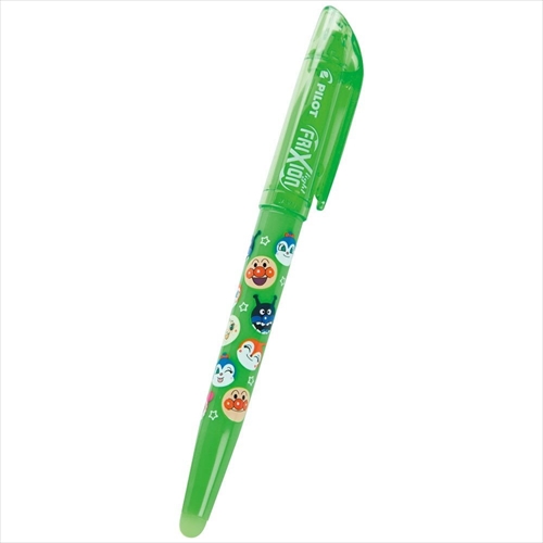 ปากกาเน้นข้อความไฮไลท์ลบได้ Pilot Frixion ลาย Anpanman หมึกสีเขียว
