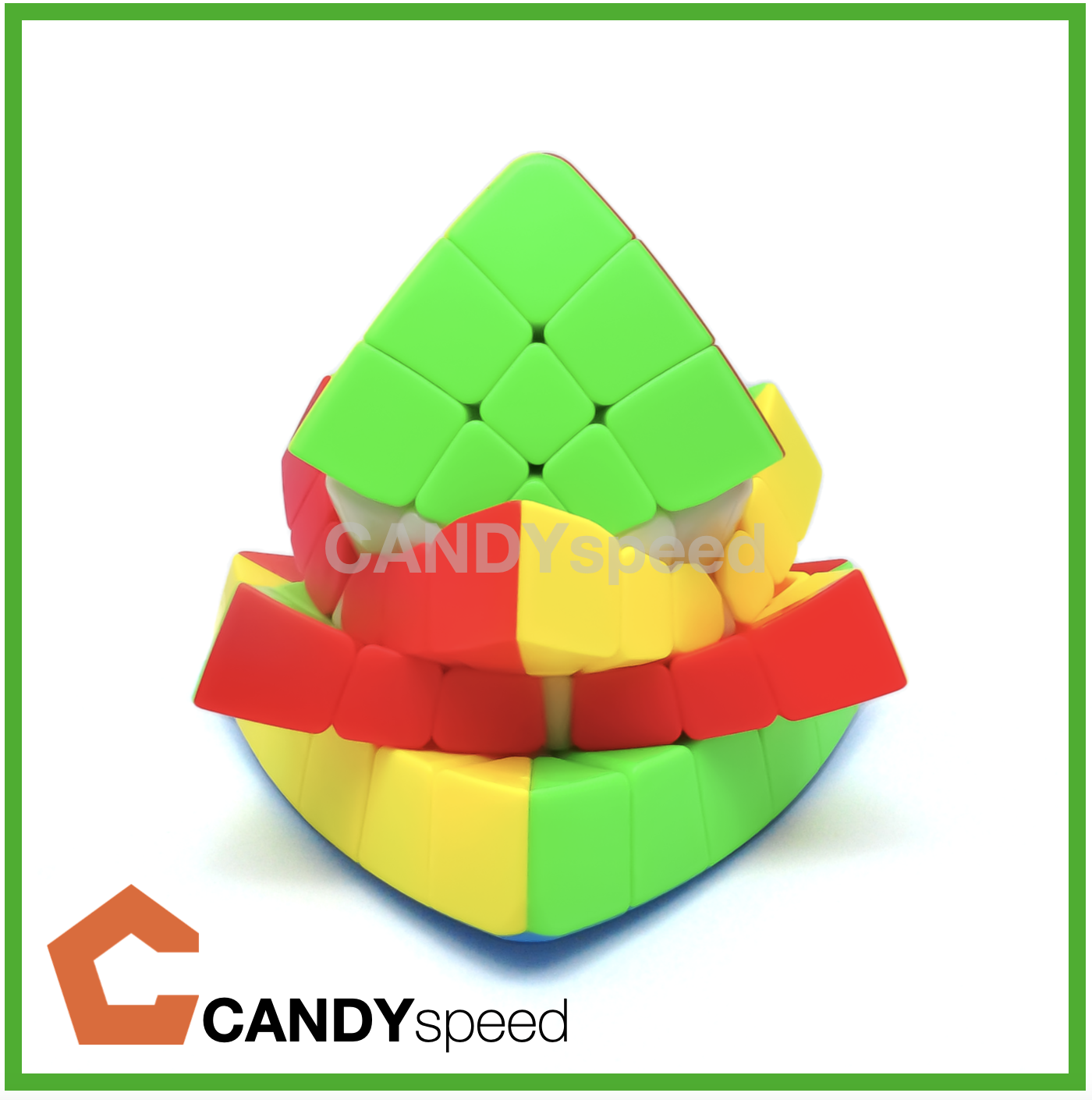 รูบิค Cube Sengso Magic Tower 2x2, 3x3, 4x4, 5x5, 6x6, 7x7 Pyramid Tower | by CANDYspeed