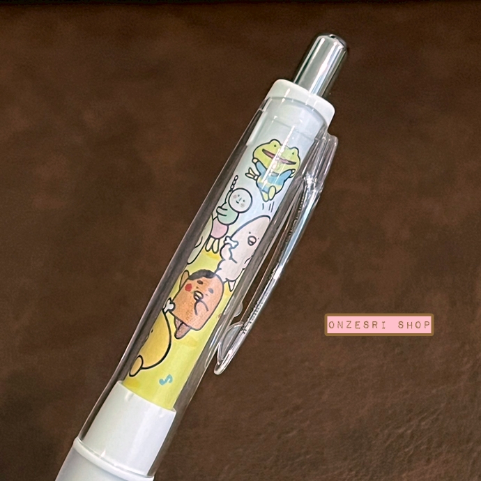 ดินสอกดเขย่าไส้ Dr.Grip ลาย Chickip Dancers จาก San-X Japan หัว 0.5 แท่งสีเหลือง