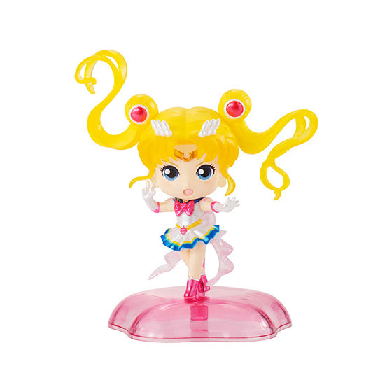 Sailor Moon Eternal Twinkle Statue 2 เป็นโมเดลแบบตั้งได้ น่ารักมาก สูงประมาณ 6 ซม. มี 3 แบบให้เลือก