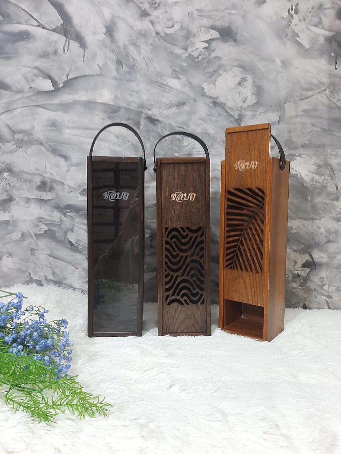 กล่องไม้ใส่ของฝาก