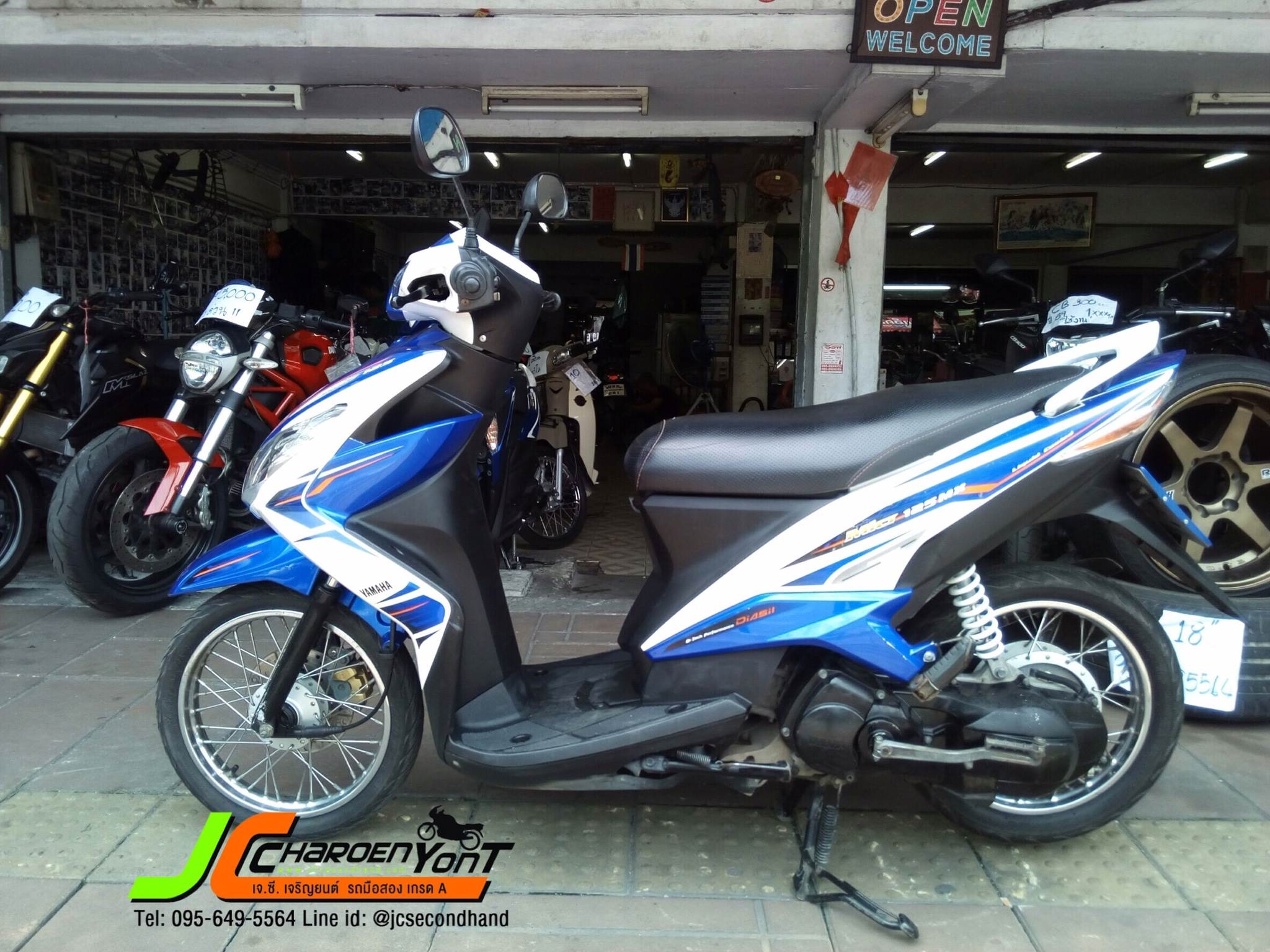 "รถบ้านสภาพดีมาใหม่จ้า" Yamaha Mio 125 กลาง ปี 54 รถสภาพเดิมจัดทั้งคัน