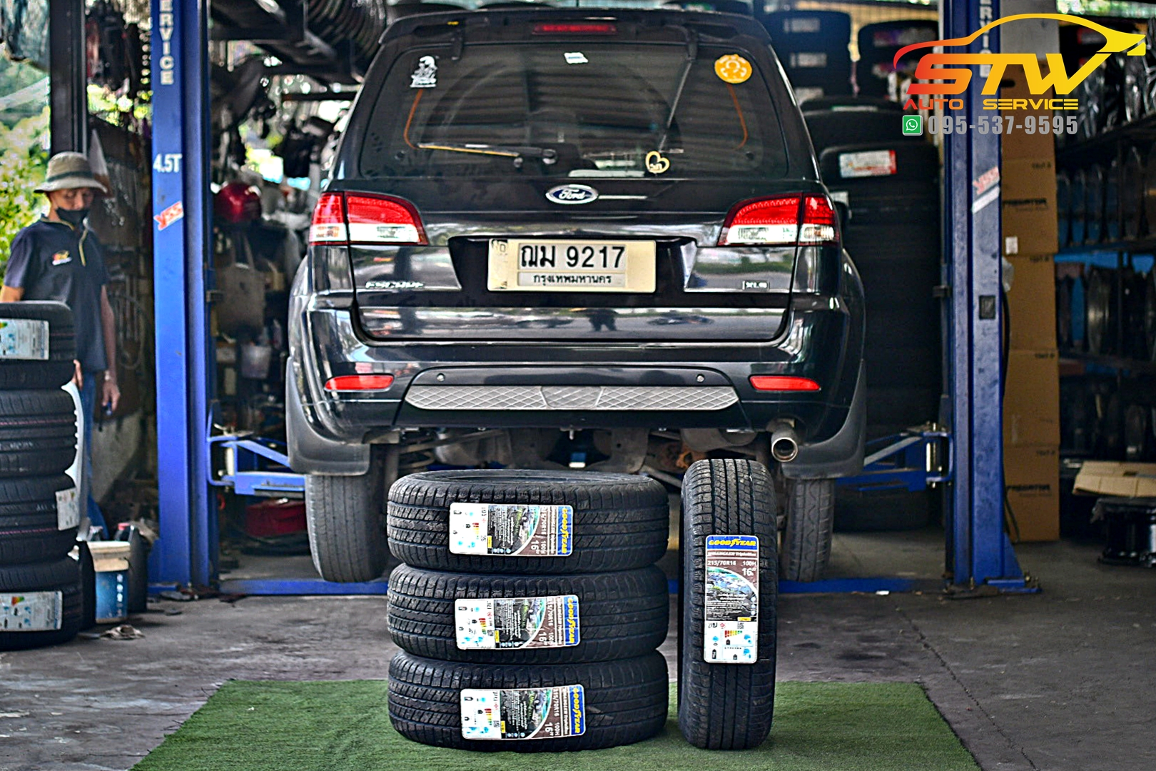 ยางใหม่ GOODYEAR WRANGLER TRIPLEMAX 215/70R16 100H