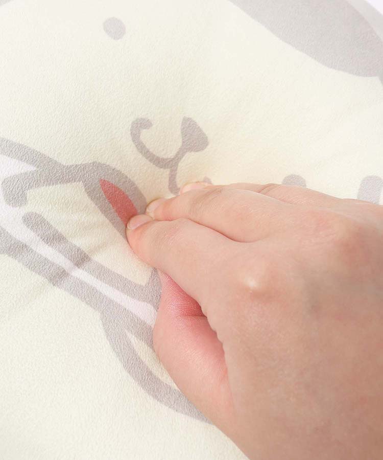 หมอนเล็ก/ตุ๊กตา Sanrio x Bleu Bleuet Cushion (Limited) แบบ Pompompurin Pudding ขนาด 25.5 x 31 ซม. มีเฉพาะที่ร้าน Bleu Bleuet ที่ญี่ปุ่นเท่านั้น