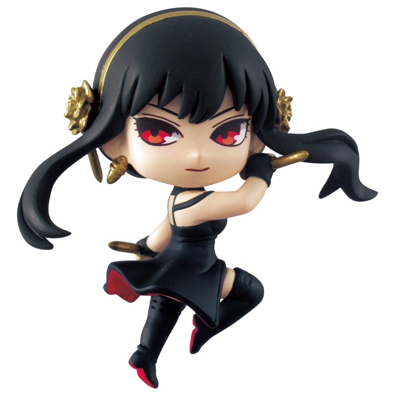 โมเดล Spy x Family: Pyon Colle Figure สูงประมาณ 4.5 ซม. มาพร้อมฐานตั้ง มี 4 แบบให้เลือก