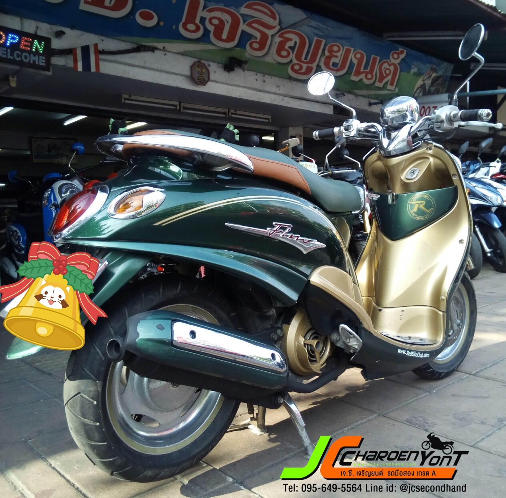 "รถบ้านมือเดียว" แต่งภายนอกสไตล์คลาสสิค มาแล้วจร้า กับ YAMAHA FINO Classic